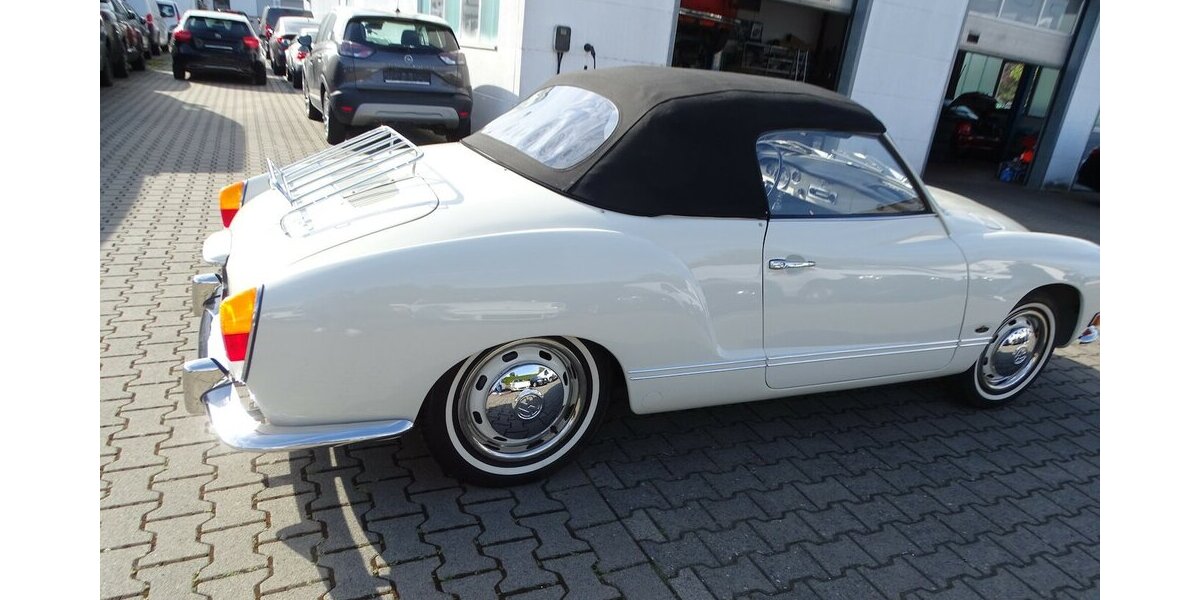 VW Karmann Ghia Cabrio vollstständig restauriert 77.200 km 49.900 &euro; Rodgau 63110