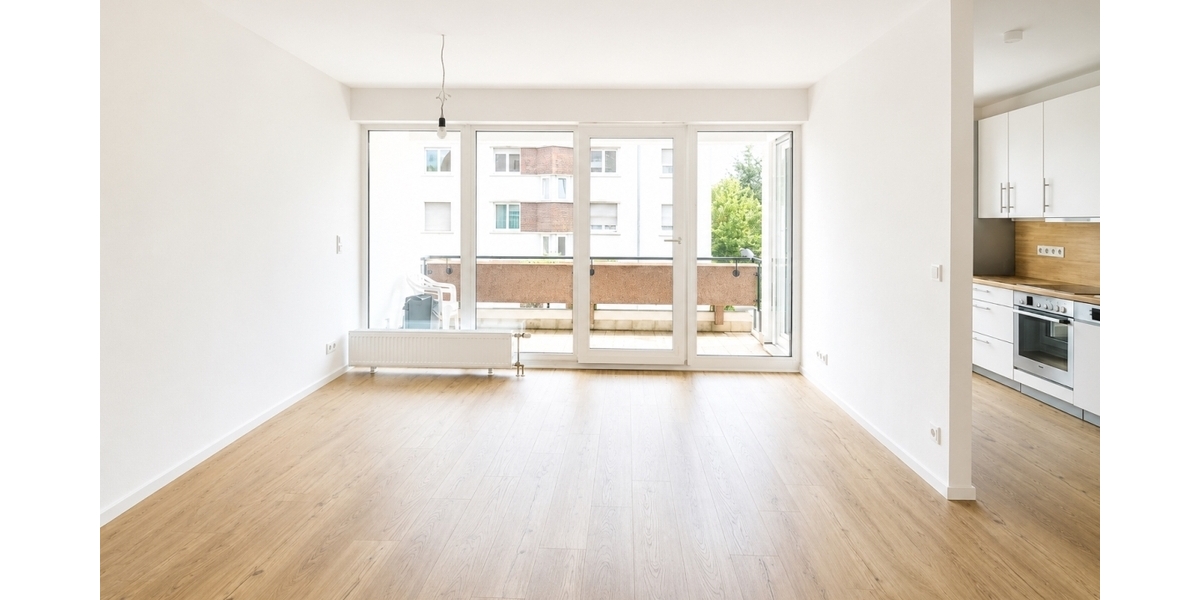 Modernisierte 2-Zimmer-Wohnung mit Südbalkon, Aufzug und Garage in begehrter Wohnlage von Neu-Isenburg! - Etagenwohnung Neu-Isenburg Isenburg | Angebot:26926192