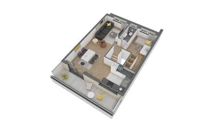 Wohnung Offenbach am Main Bürgel - 4.5 Zimmer, 98 m&sup2;, 552.810&euro; | Angebot:26835195