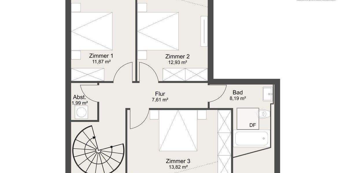 Etagenwohnung Offenbach Kaiserlei - 4 Zimmer, 119 m&sup2;, 678.000&euro; | Angebot:24155576
