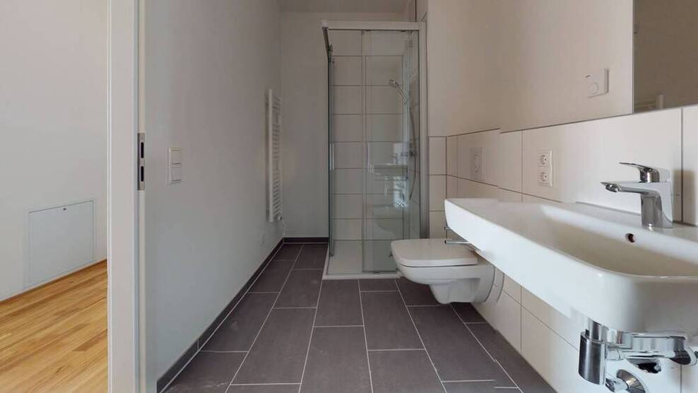 VALENTINA-Schönhof-Viertel | Helle 2-Zimmerwohnung - effizienter Schnitt mit EBK und Balkon