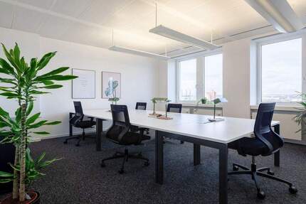 Rivvers Offenbach - Flexible 5-Arbeitsplätze mit Skylineblick, sofort verfügbar zimmer