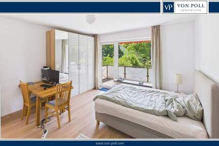 Moderne, möblierte Wohnung mit Balkon & Stellplatz in ruhiger Lage - Ideal für Anleger & Eigennutzer 1 zimmer