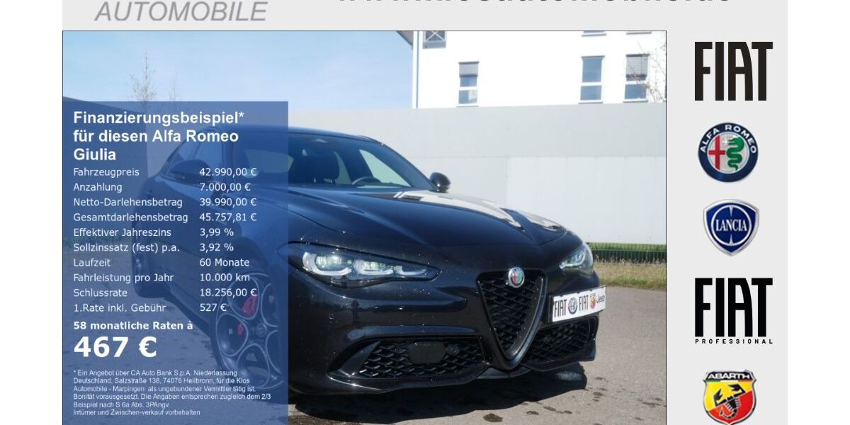 Alfa Romeo Giulia 16.719 km 42.990 &euro; Dreieich 63303