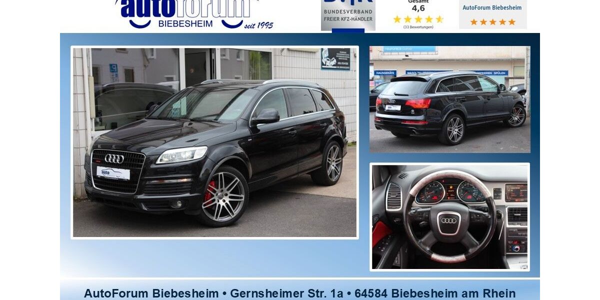 Audi Q7 100.000 km 13.999 &euro; Biebesheim 64584