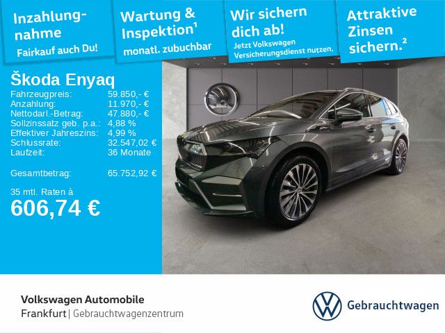 Skoda Enyaq 4.500 km 59.850 &euro; Frankfurt 60326
