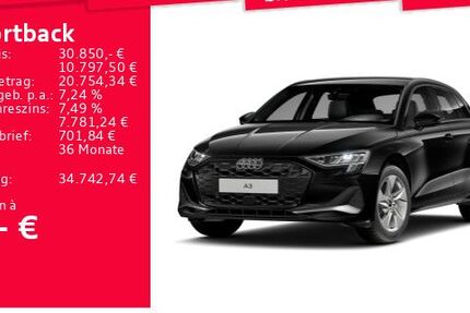 Audi A3 23.853 km 30.850 &euro; Frankfurt am Main 60314