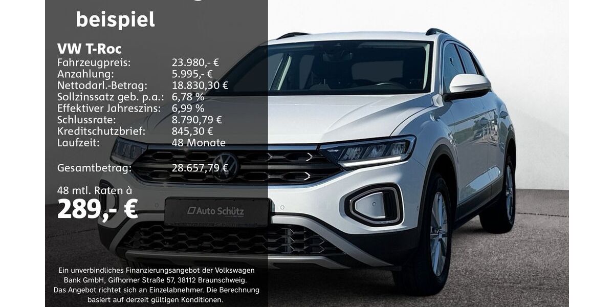 VW T-Roc 28.072 km 23.440 &euro; Groß-Umstadt 64823