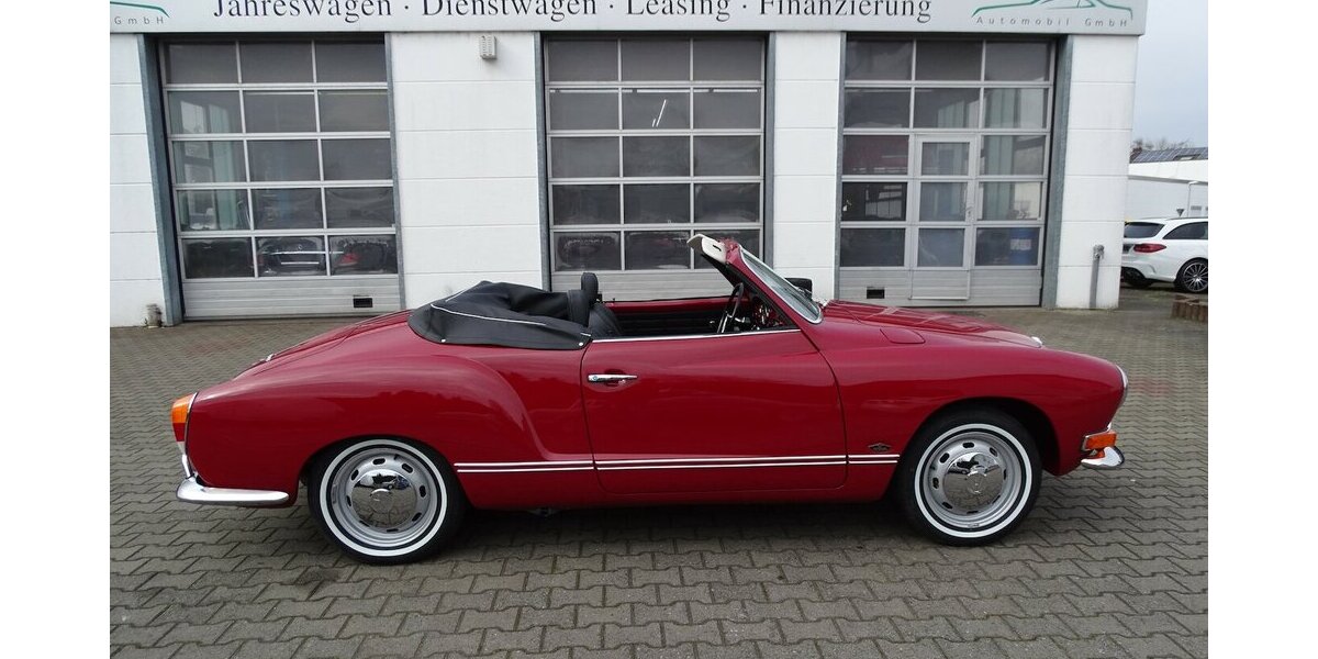 VW Karmann Ghia Cabrio vollständig restauriert 1.200 km 54.990 &euro; Rodgau 63110