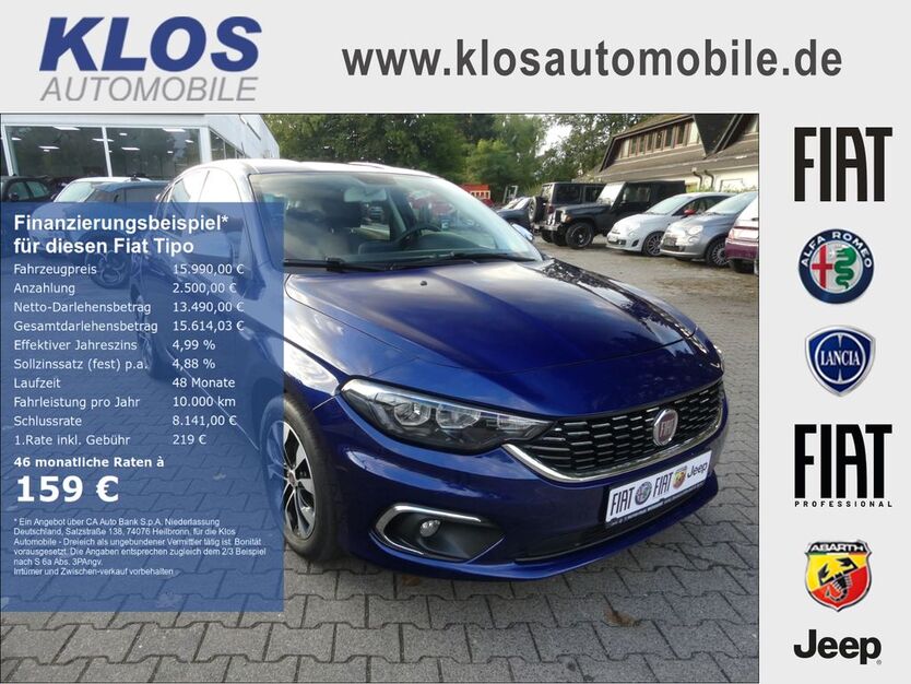 Fiat Tipo 47.745 km 14.990 € Dreieich 63303