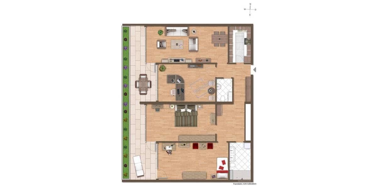 Etagenwohnung Darmstadt Eberstadt - 4 Zimmer, 117 m&sup2;, 280.000&euro; | Angebot:26257284