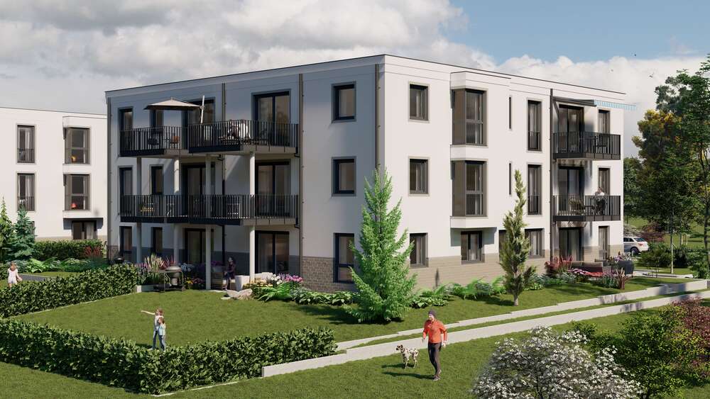 Etagenwohnung Offenbach am Main Bürgel - 4 Zimmer, 86 m&sup2;, 1.445&euro; | Angebot:27043623
