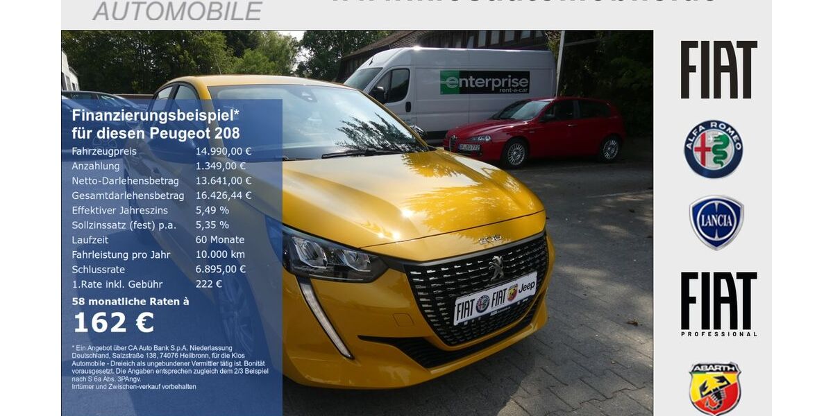 Peugeot 208 19.893 km 14.990 &euro; Dreieich 63303