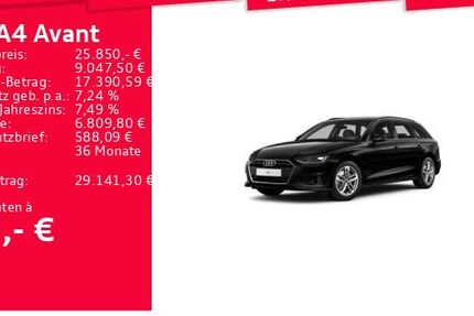 Audi A4 48.282 km 24.249 &euro; Frankfurt am Main 60314