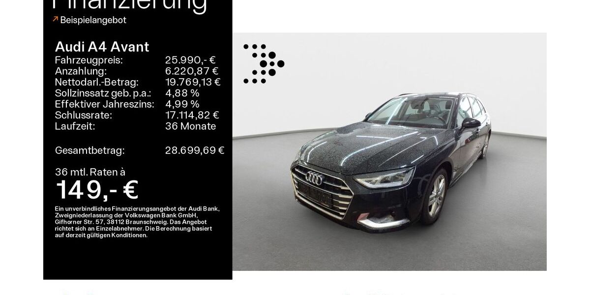 Audi A4 88.774 km 25.990 &euro; Hofheim 65719