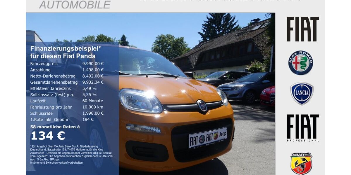 Fiat Panda 46.037 km 9.990 &euro; Dreieich 63303