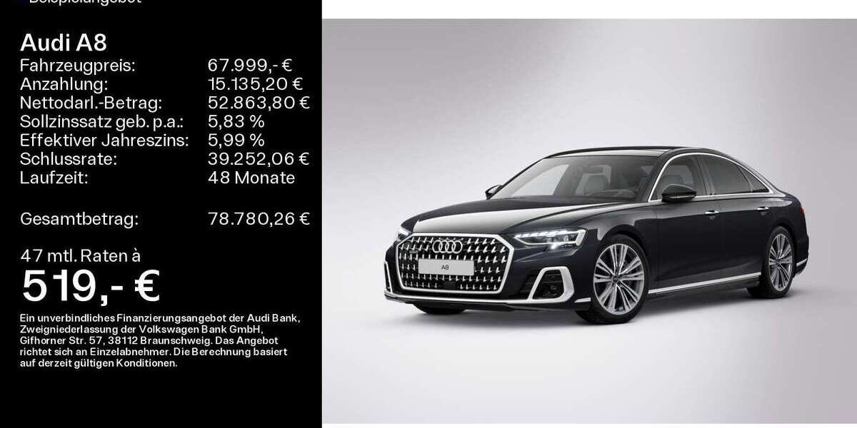 Audi A8 26.571 km 67.999 &euro; Hofheim 65719