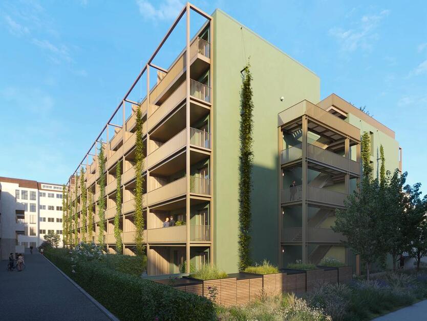 Kompakte 2-Zimmer-Wohnung im Neubau mit Balkon! zimmer