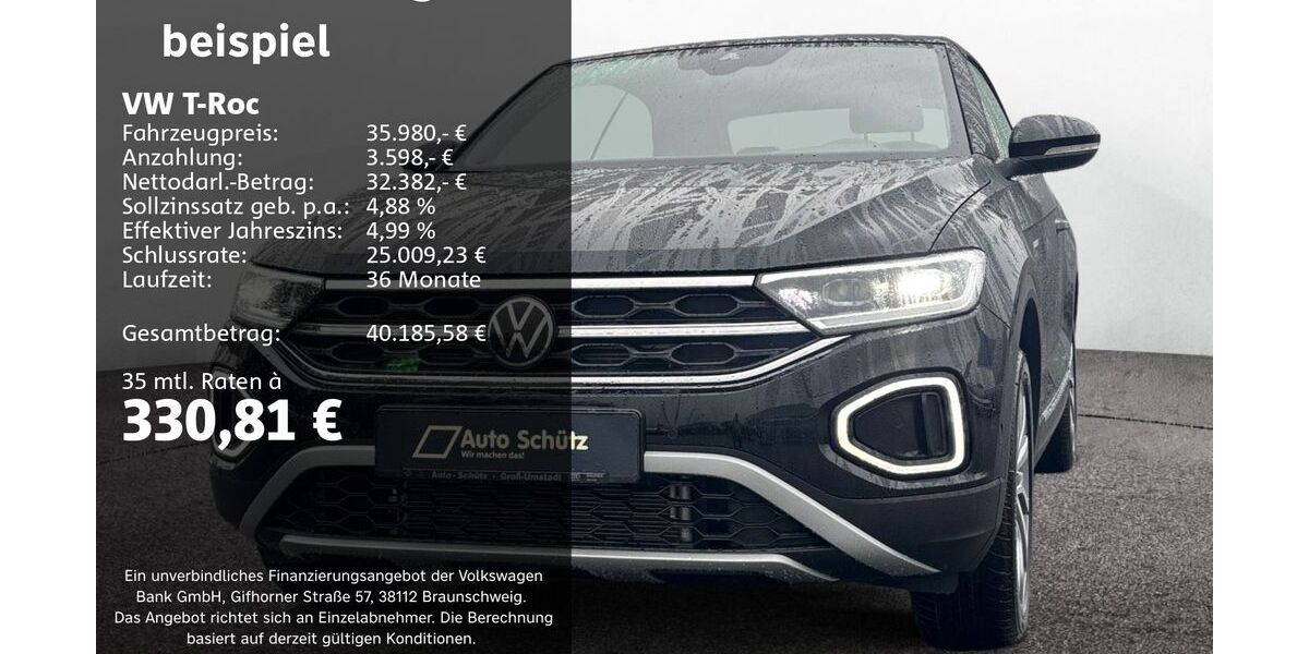 VW T-Roc 7.500 km 33.980 &euro; Groß-Umstadt 64823