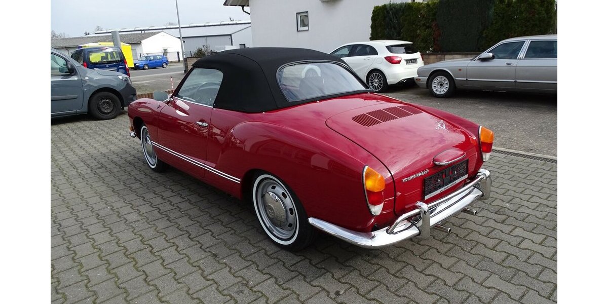 VW Karmann Ghia Cabrio vollständig restauriert 1.200 km 54.990 &euro; Rodgau 63110