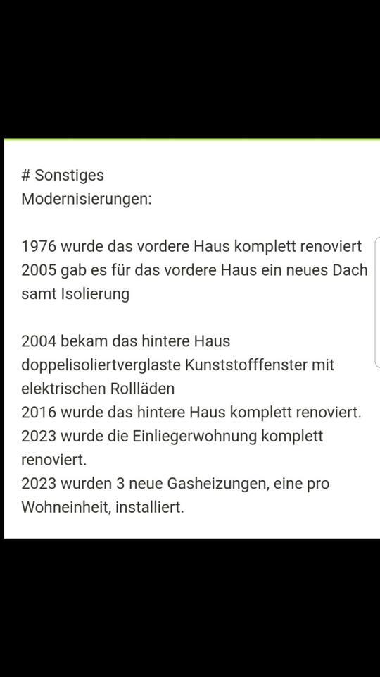 Zwei Familien Häuser zum Preis von einer zu Verkaufen