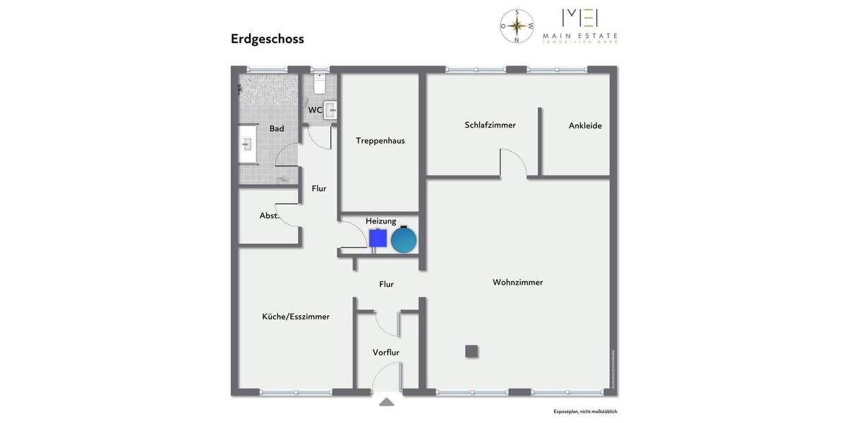 Etagenwohnung Neu-Isenburg Isenburg - 2 Zimmer, 109 m&sup2;, 1.300&euro; | Angebot:25631712