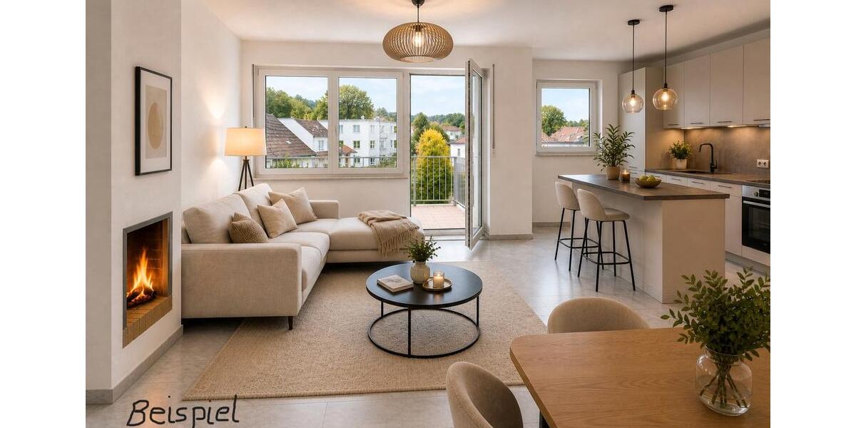 Etagenwohnung Darmstadt Eberstadt - 2 Zimmer, 71 m&sup2;, 368.000&euro; | Angebot:26593296