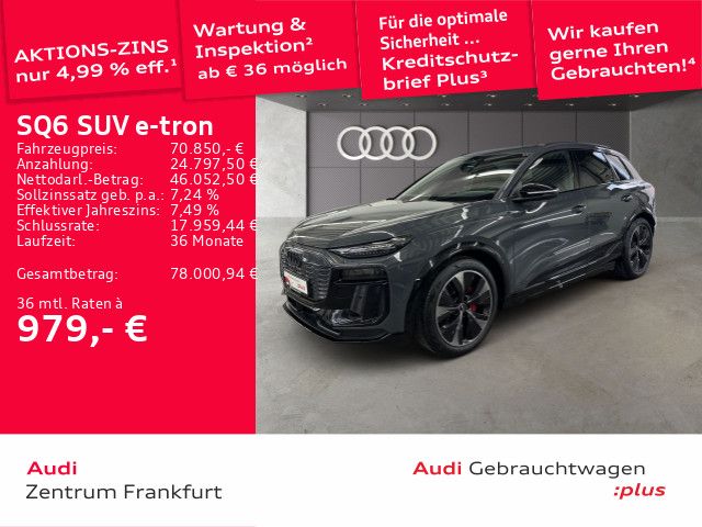 Audi SQ6 e-tron 22.098 km 70.850 &euro; Frankfurt am Main 60314
