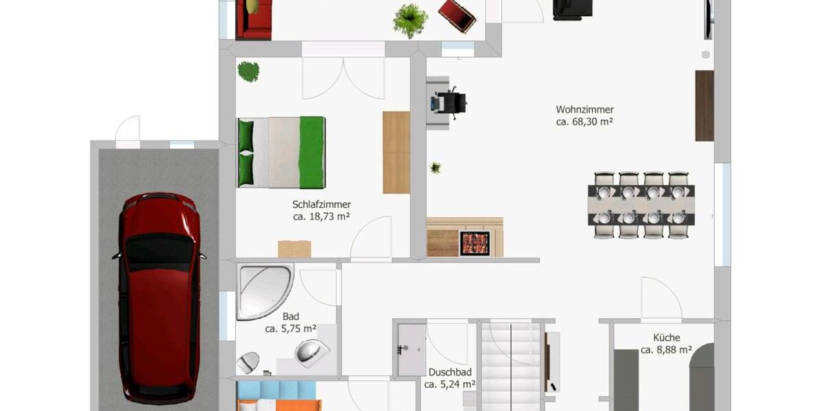 Erdgeschoßwohnung Weiterstadt - 4 Zimmer, 136 m&sup2;, 590.000&euro; | Angebot:26060166