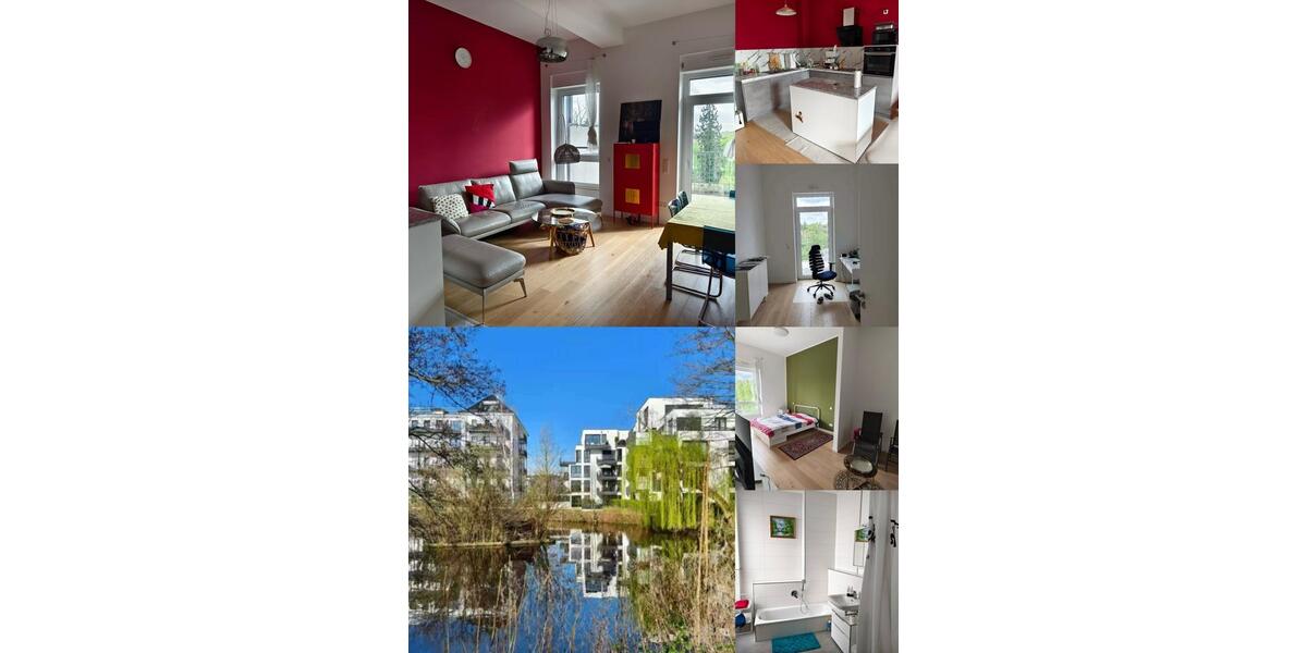 Geräumige 98 m² möblierte Design-Altbauwohnung mit Seeblick 3 zimmer