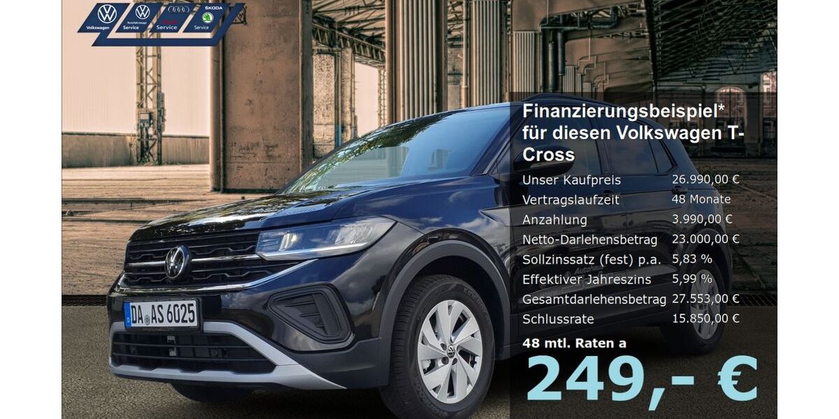 VW T-Cross 6.000 km 23.490 &euro; Griesheim 64347