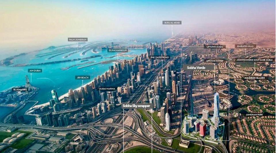 Wohnug in Dubai central zimmer