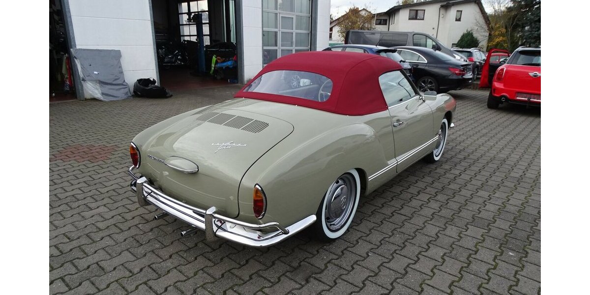 VW Karmann Ghia Cabrio vollständig restauriert 1.200 km 63.900 € Rodgau 63110