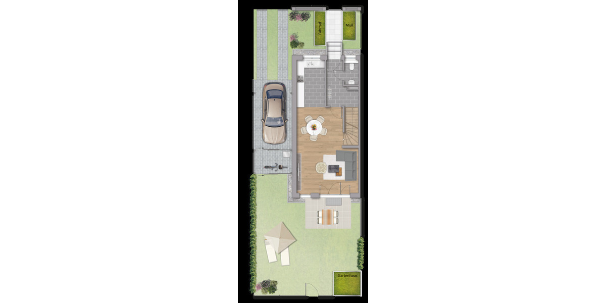 Reihenendhaus Langen - 4 Zimmer, 130 m&sup2;, 760.000&euro; | Angebot:23733585