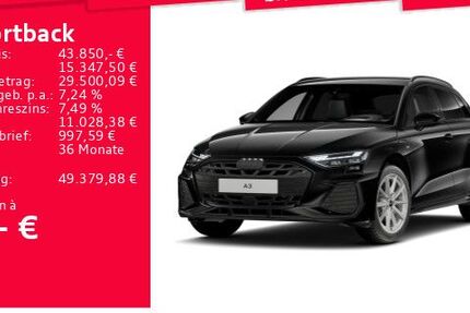 Audi A3 4.430 km 43.850 &euro; Frankfurt am Main 60314