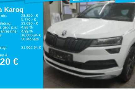 Skoda Karoq 51.082 km 28.850 &euro; Frankfurt 60326