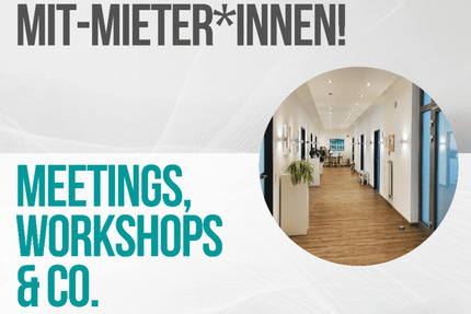 2 helle Büros in Bürogemeinschaft - Perfekte Innenstadtlage! - All-in-Miete zimmer