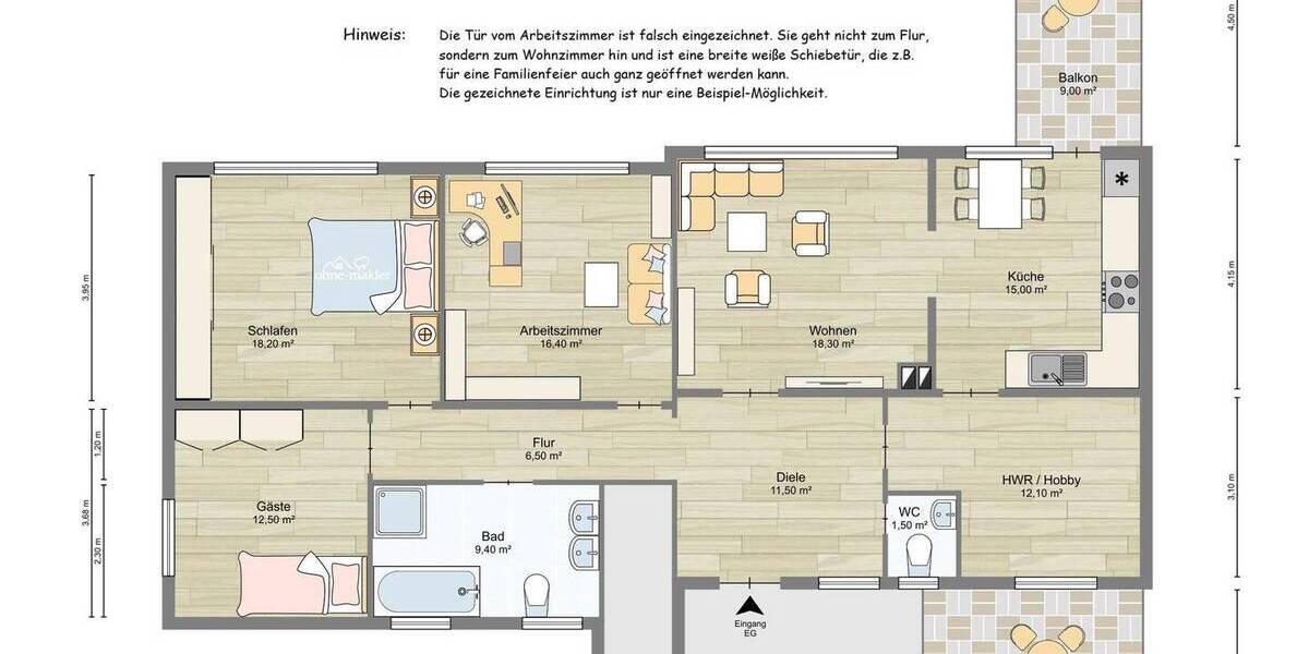 Terrassenwohnung Brombachtal Langenbrombach - 4 Zimmer, 127 m&sup2;, 1.250&euro; | Angebot:25804136