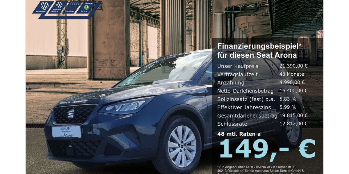 Seat Arona 6.000 km 21.390 € Griesheim 64347