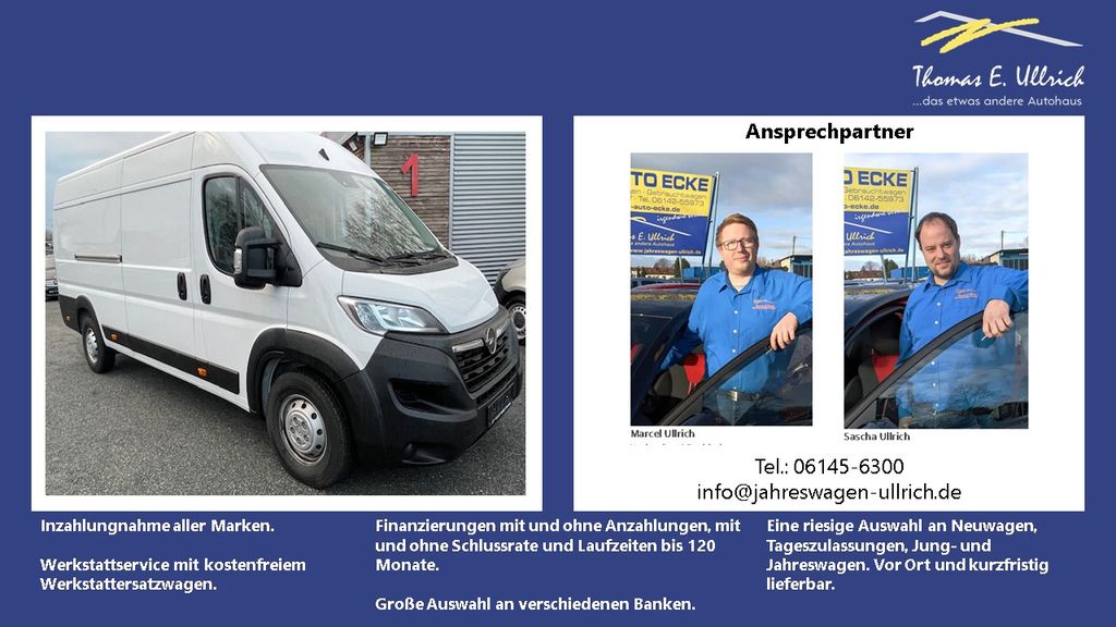 Opel Movano 5.000 km 25.994 &euro; Rüsselsheim 65428