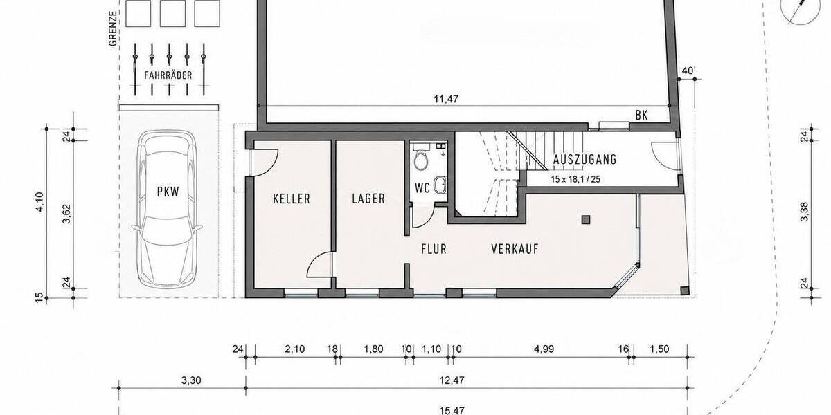 Gewerbeobjekt Frankfurt am Main Bockenheim - 1.250&euro; | Angebot:26376983
