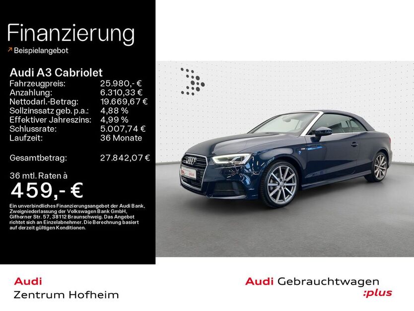 Audi A3 43.676 km 25.980 € Hofheim 65719