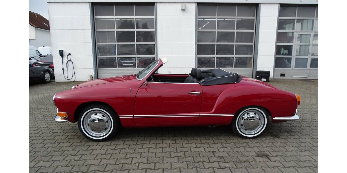 VW Karmann Ghia Cabrio vollständig restauriert 1.200 km 54.990 &euro; Rodgau 63110