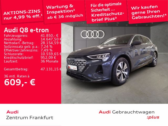 Audi Q8 e-tron 65.510 km 41.850 &euro; Frankfurt am Main 60314