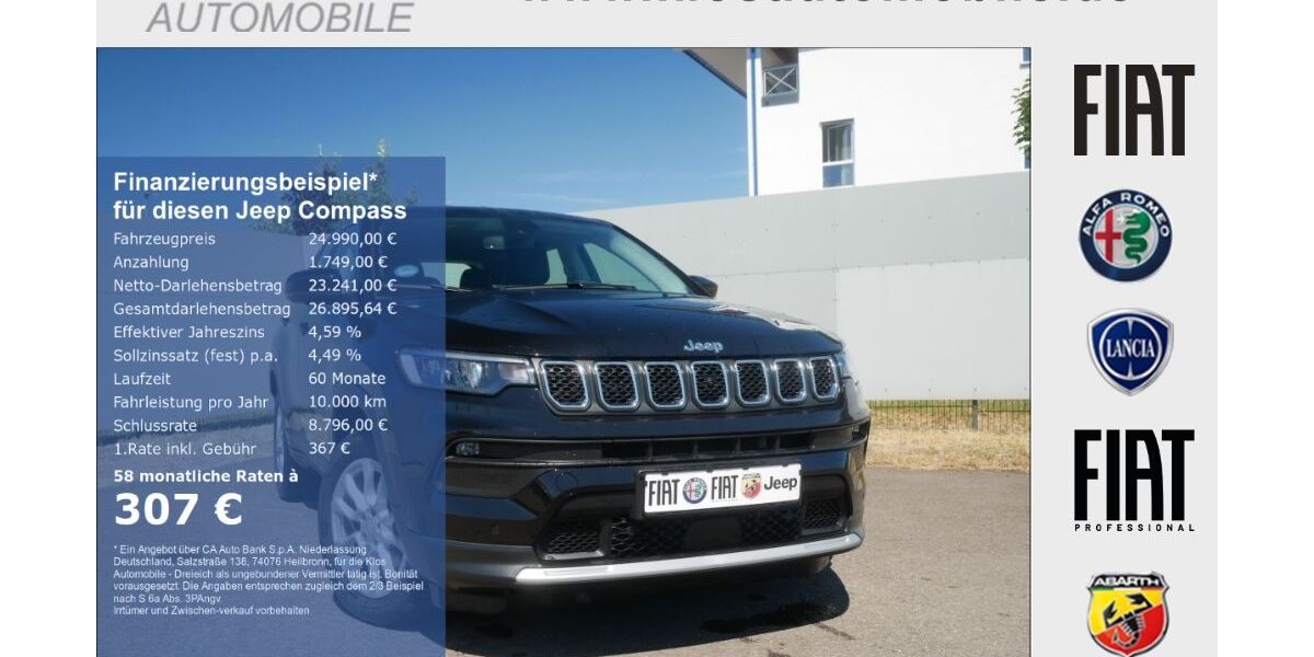 Jeep Compass 18.218 km 24.990 &euro; Dreieich 63303