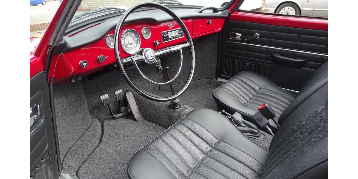 VW Karmann Ghia Cabrio vollständig restauriert 1.200 km 54.990 &euro; Rodgau 63110