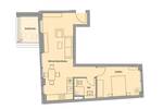 Etagenwohnung Frankfurt am Main Sachsenhausen - 2 Zimmer, 50 m&sup2;, 498.600&euro; | Angebot:25744953