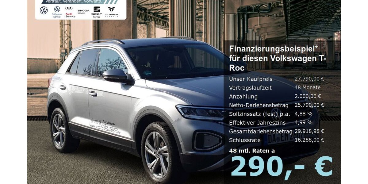 VW T-Roc 9.000 km 27.790 &euro; Griesheim 64347