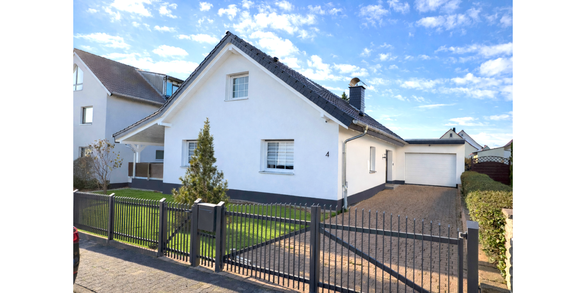 Provisionsfrei* Modernes Einfamilienhaus mit Anbau, Kamin, Sauna & Sonnenterrasse - Gewerbeobjekt Reinheim | Angebot:26249395