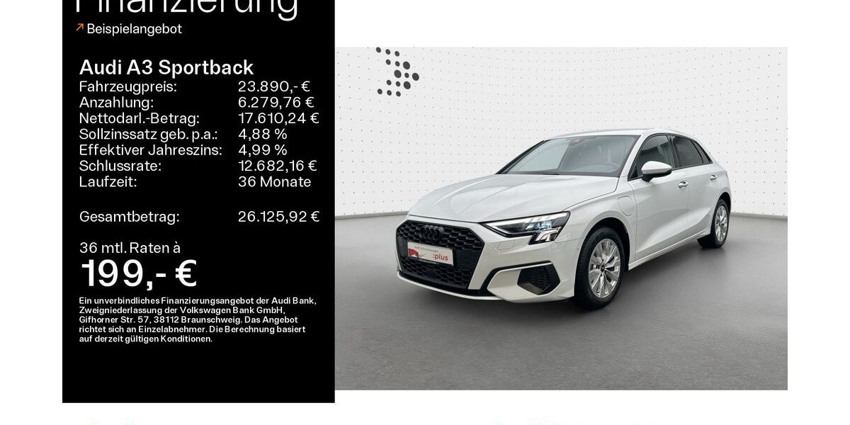 Audi A3 29.598 km 23.890 &euro; Hofheim 65719
